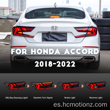 Hcmotionz Taillights para Honda Accord 2018-2022